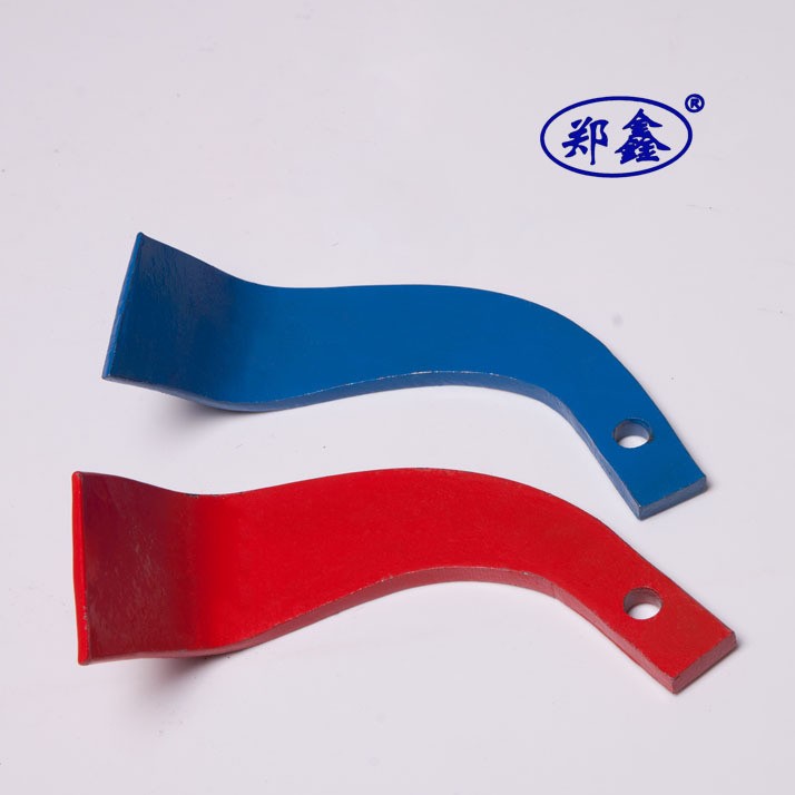 郑字旋耕刀片245金刚刀超强抗断旋耕机配件加厚耐磨抗弯开垦图2