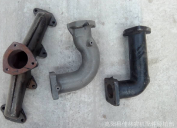 佳林农机配件批发 704 804 904 福田大拖排气管消声器图2