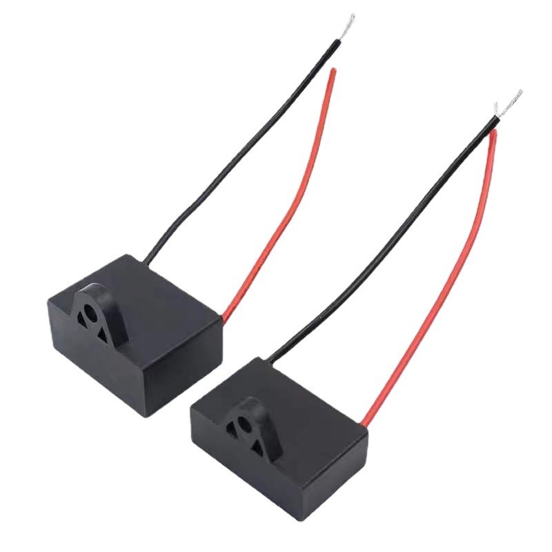 1.5UF3VF10UF8VF5UF风扇风机马达带线电容 CBB61风扇电容器图2