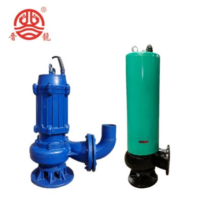 WQ 大功率 无堵塞 底吸式 工程用 潜水排污泵 潜污泵