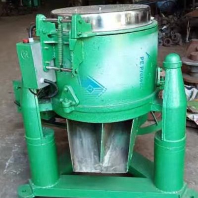 全自动高速离心机脱油机小型螺丝甩油机自卸料五金工业三足甩干机