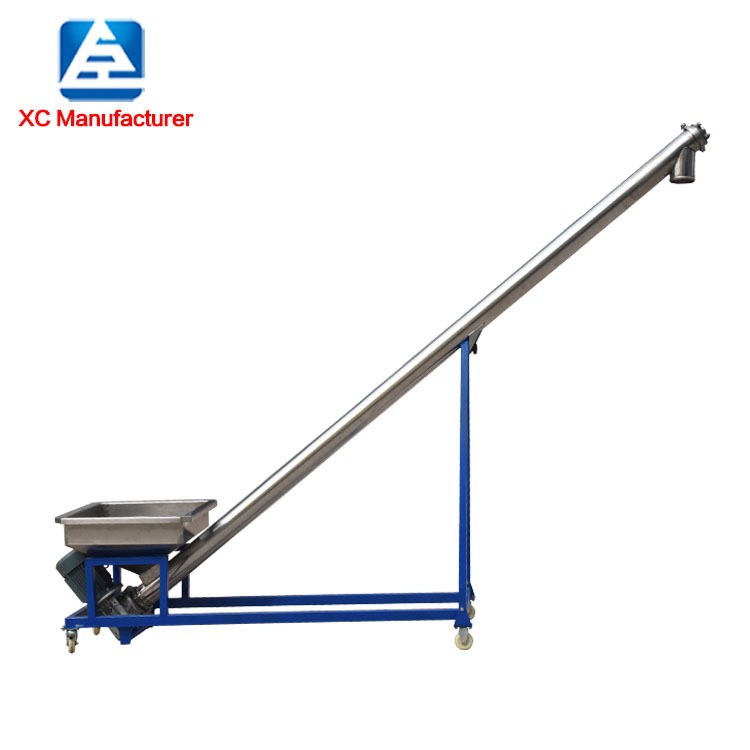 供应管式螺旋输送机 振动筛配套提升机 不锈钢绞龙图2