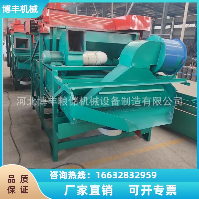 大型三轴四轴玉米脱粒机 厂家供应 铲车上料 地坑上料玉米脱粒机图5