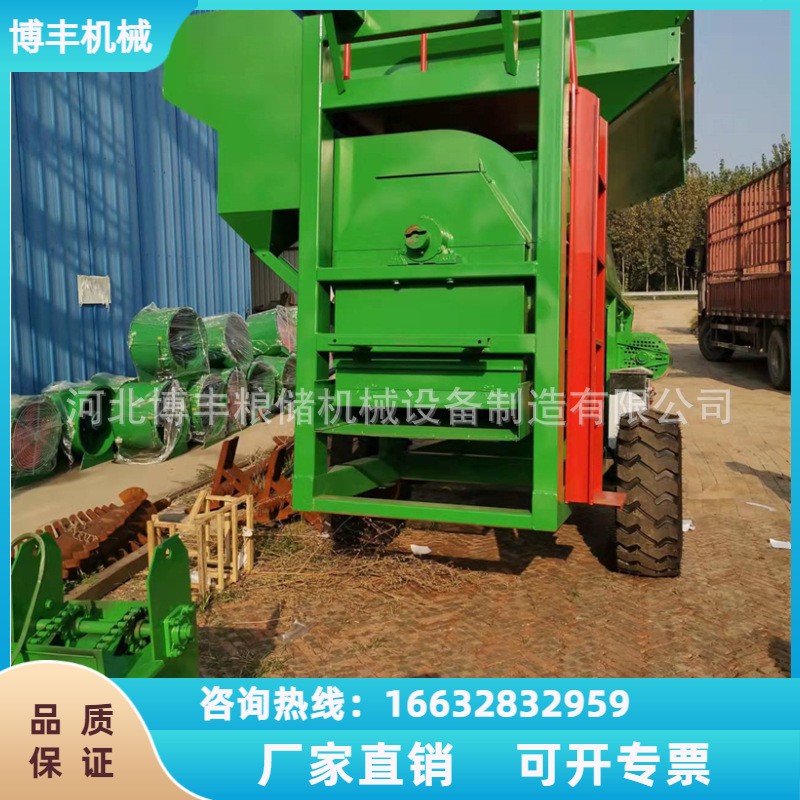 玉米脱粒机 大一轴配提升机可以直接装车 脱粒干净带除尘筛选功能图5