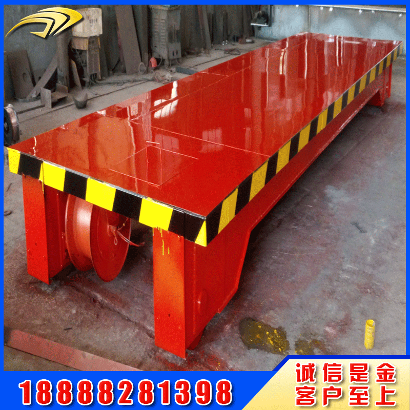 厂家生产矿用30吨电动平车50吨轨道地平车 火车铁路平板拖车