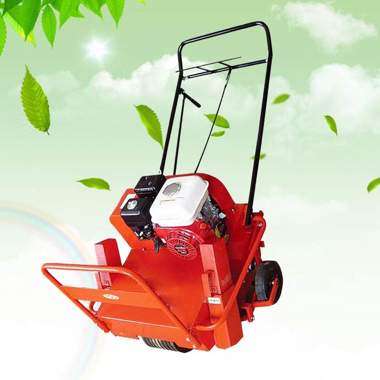 手推式小型草坪打孔机 人工种植草坪打孔机 草地透气自走钻孔机图2