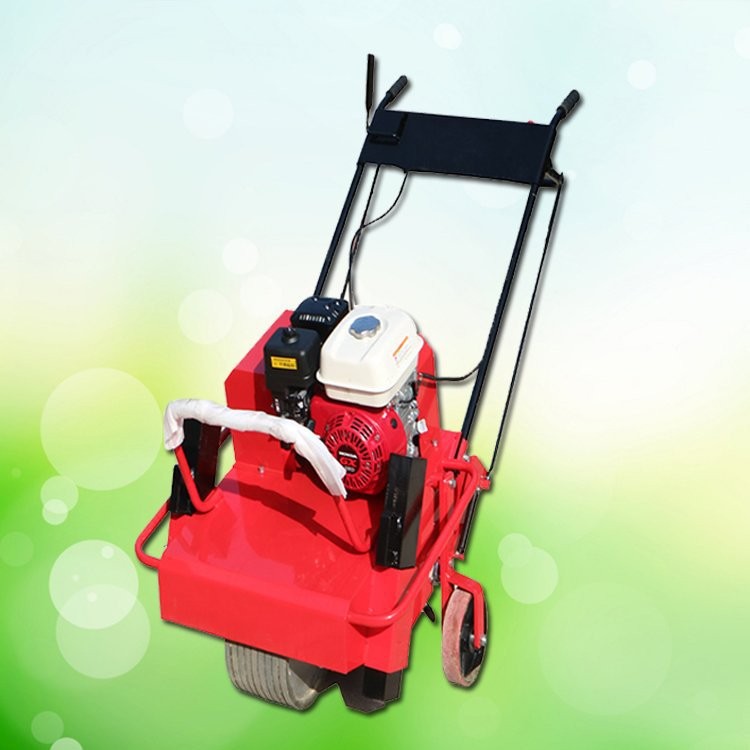 手推式小型草坪打孔机 人工种植草坪打孔机 草地透气自走钻孔机图3