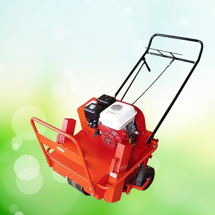 草坪养护打孔机 园林草地透气钻孔机 草地透气打眼机图3