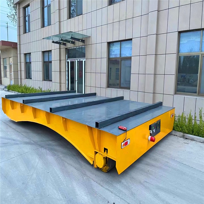 无轨式地平车蓄电池电动平板车 车间搬运车载重电动平台车运输车图4