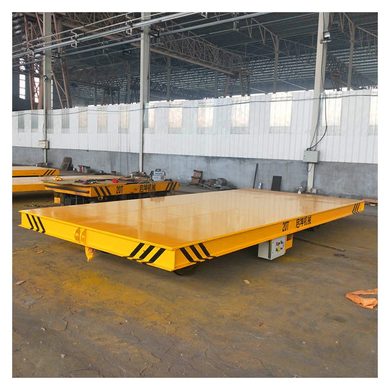 电动遥控地平车 轨道平板车 源头厂家电动板车图3