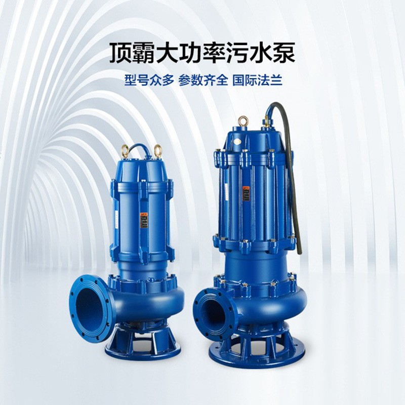 厂家供应立式潜水泵220V380V工程处理污水泵无堵塞工业排污离心泵图5