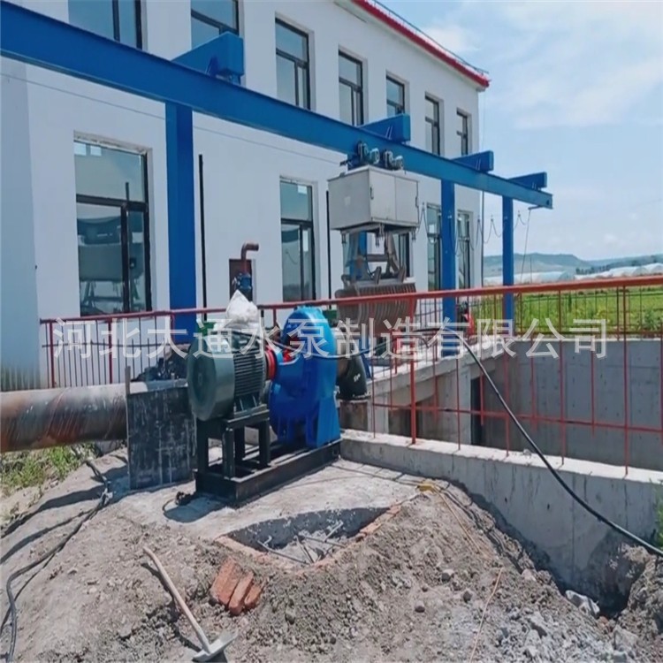 大流量混流泵农用抽水机柴油机水泵卧式灌溉水泵防洪排涝鱼塘养殖图5