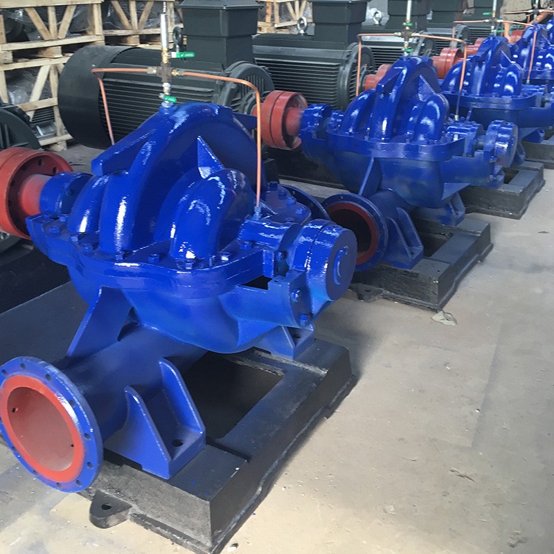 双吸泵 S/SH型中开泵大流量高扬程清水离心泵 灌溉循环工业排水泵图5