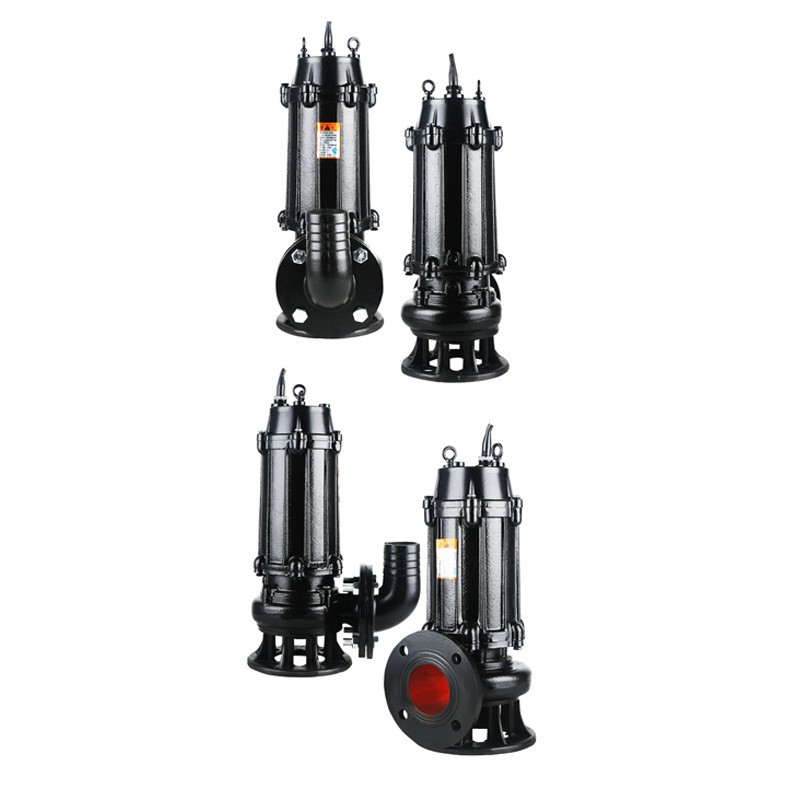 小型潜水排污泵定做 4KW无堵塞单三相污水泵 家用生活废水处理泵图5