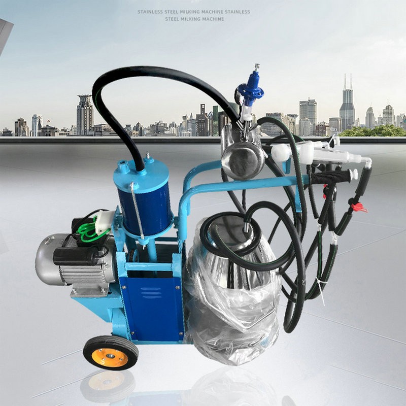 活塞式挤奶机 家用电动脉动式挤奶机牛羊吸奶器 养殖设备挤奶器图3