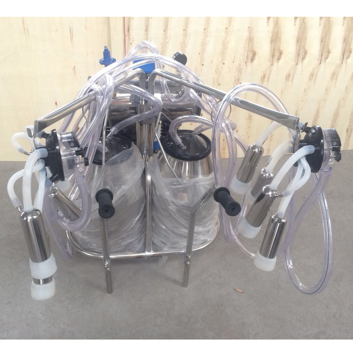 挤奶机厂家现货供应真空脉动挤奶机双桶 奶牛羊专用真空泵挤奶机图4