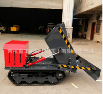 供应小型橡胶履带运输车 山地果园无线遥控电动履带运输车图5