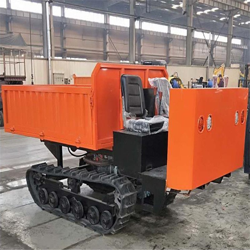 全液压操作履带运输车 履带翻斗车 启翔重工供应图3