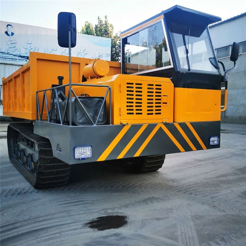 全液压操作履带运输车 履带翻斗车 启翔重工供应图2