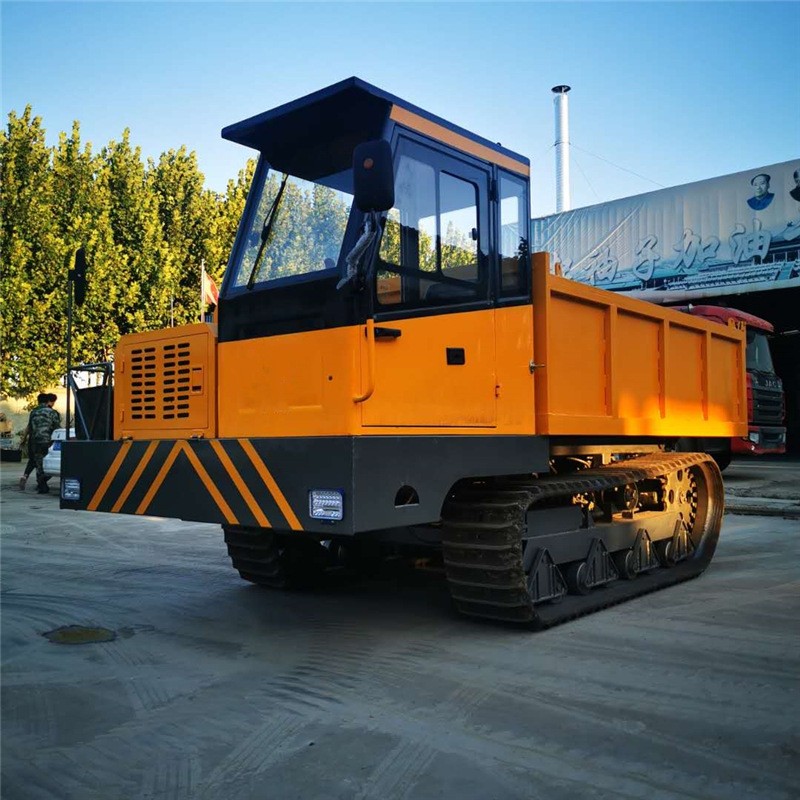 全液压操作履带运输车 履带翻斗车 启翔重工供应图5