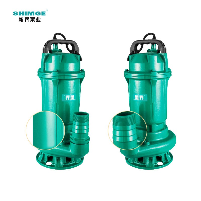 新界直供污水泵单三相工程配套排涝高压离心泵 房地产潜水杂质泵图3