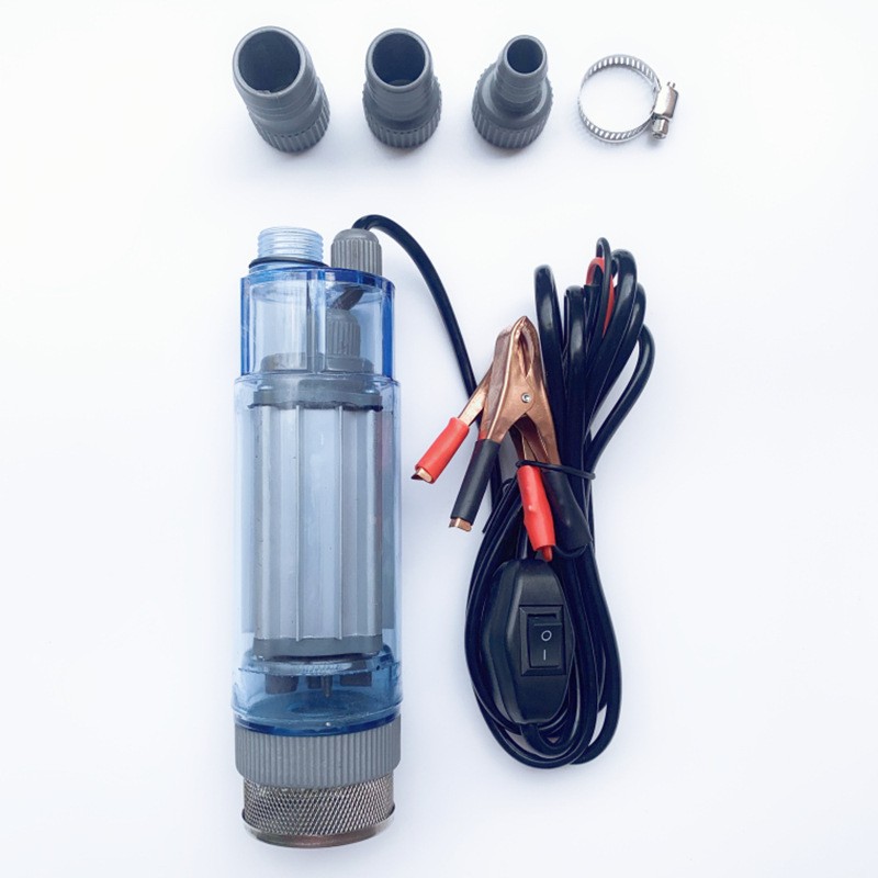 天麦12伏直流潜水泵1寸农用抽水机车载24伏电动抽水泵12v小型水泵图3