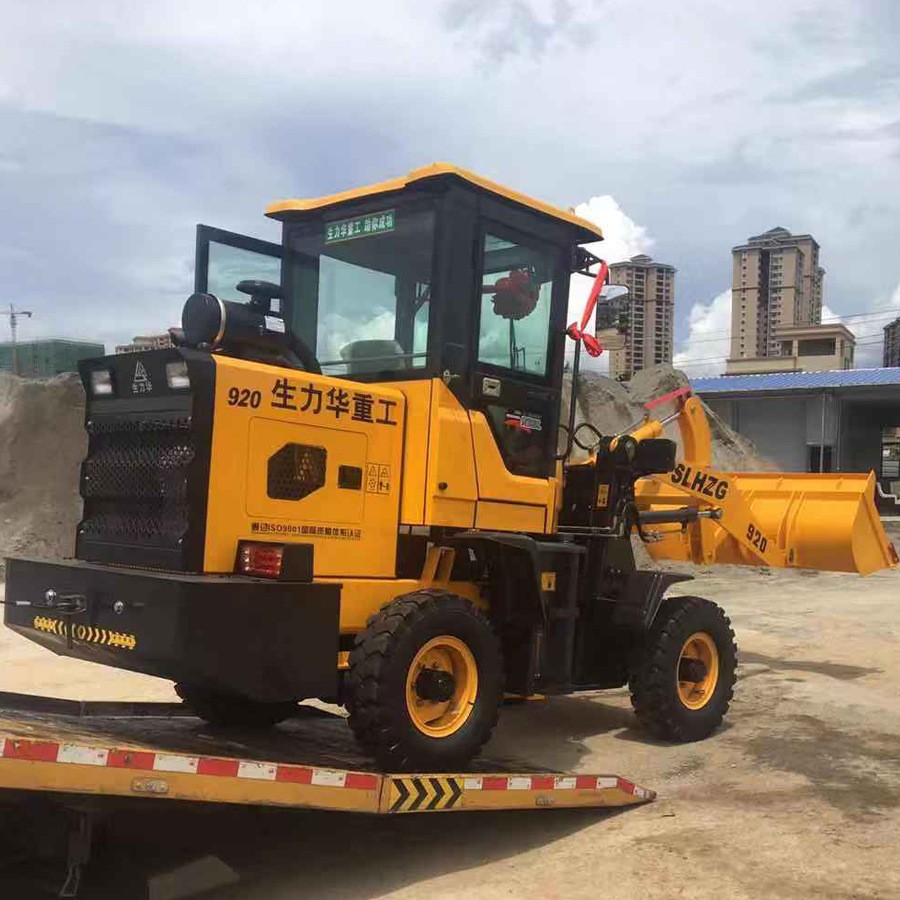 小型铲车装载机多功能建筑工程铲沙20工地30抓草抓木机现货图5