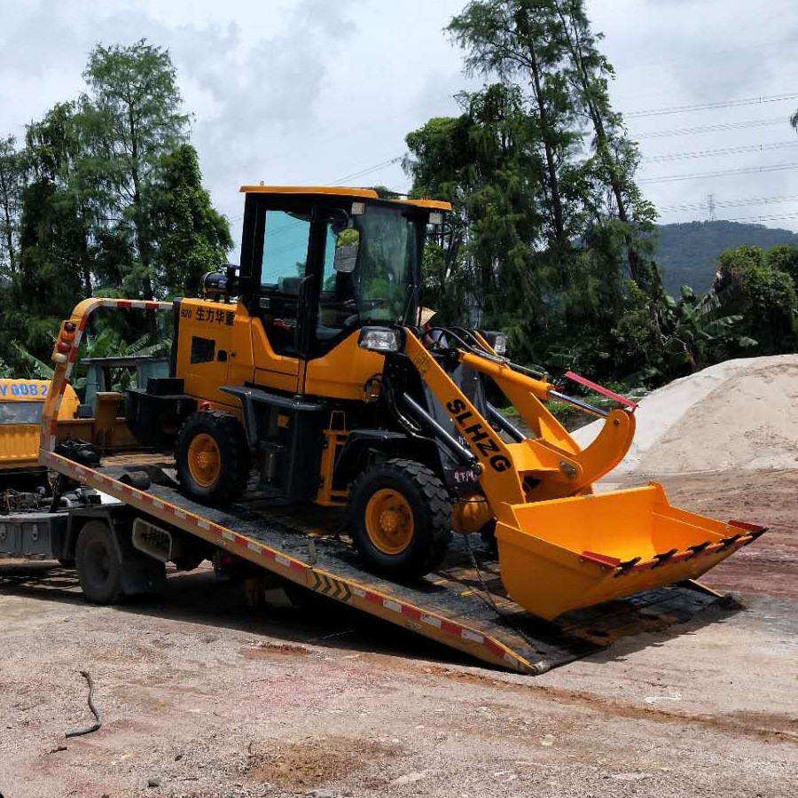 小型铲车装载机多功能建筑工程铲沙20工地30抓草抓木机现货图3