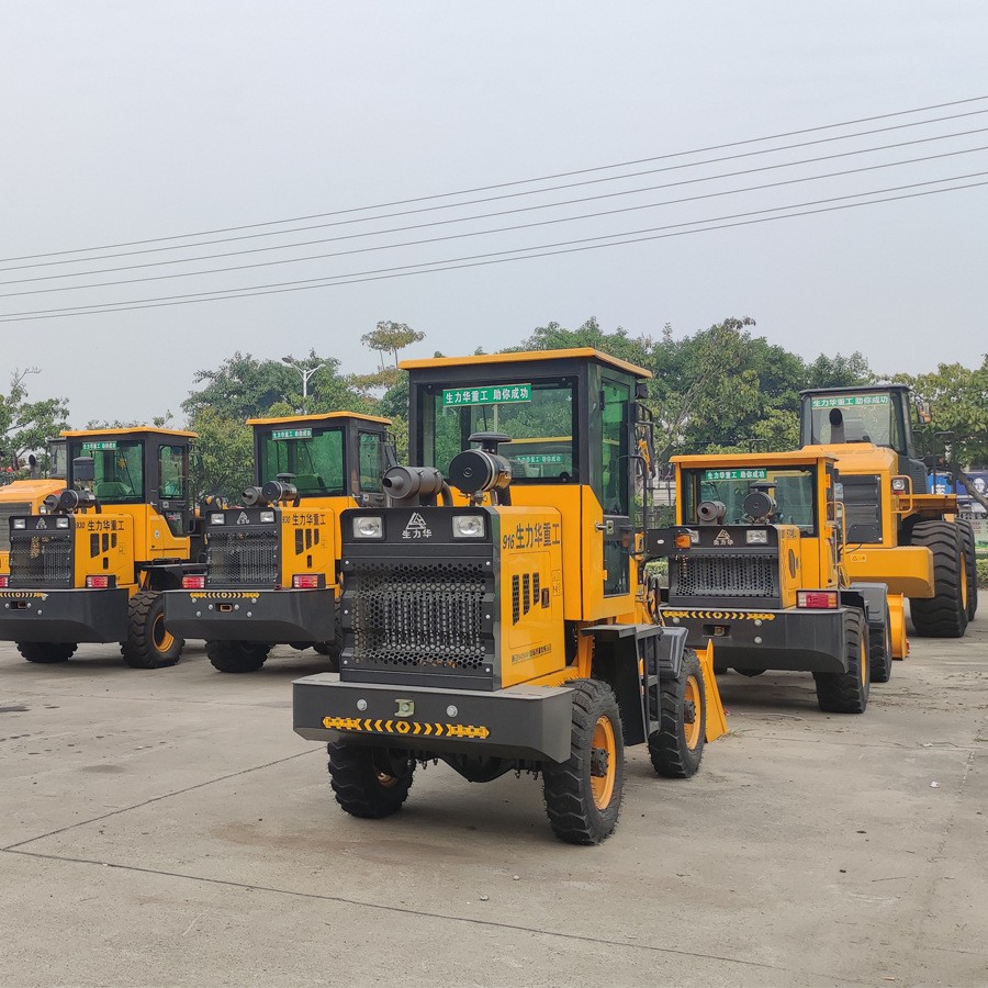 柴油装载机养殖林场加高臂抓木机农用建筑工程小铲车图5