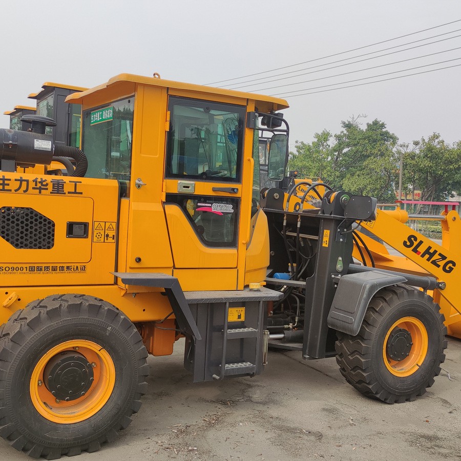 柴油装载机养殖林场加高臂抓木机农用建筑工程小铲车图3