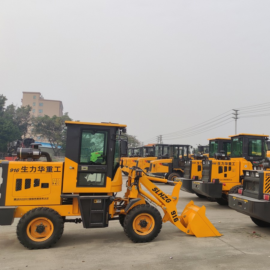 柴油装载机养殖林场加高臂抓木机农用建筑工程小铲车图2