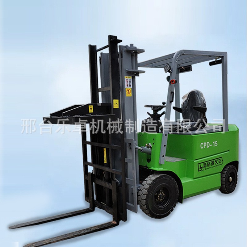 四轮电动叉车座驾式 2吨液压升降推高车 0.5吨仓库快递搬运车图2
