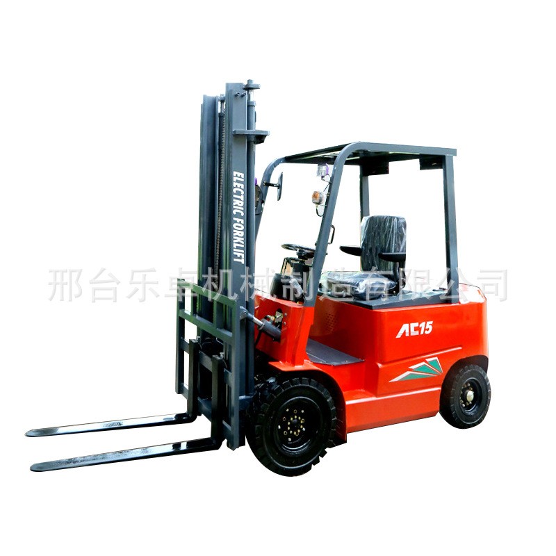 四轮电动叉车座驾式 2吨液压升降推高车 0.5吨仓库快递搬运车图4