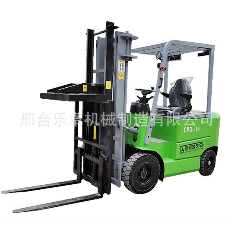 四轮电动叉车座驾式 2吨液压升降推高车 0.5吨仓库快递搬运车图3