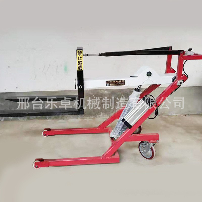 厂家随车搬运便携式电动叉小车 仓库手推电动小车 全电动跟车叉车图5