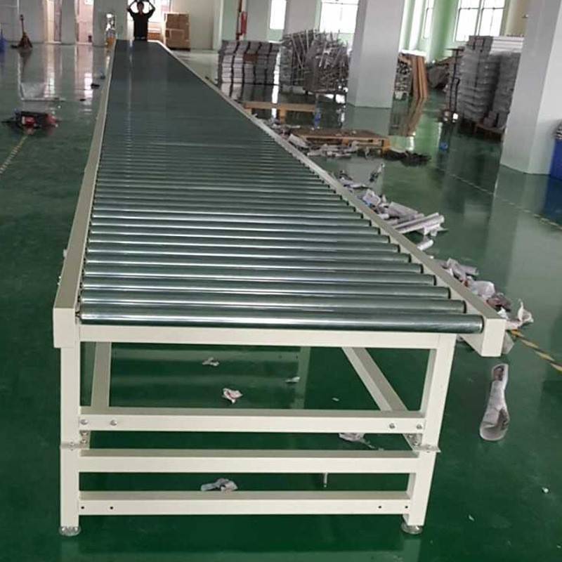 工厂定制滚筒输送机 不锈钢动力滚筒装货卸货神器流水线 传送带图3