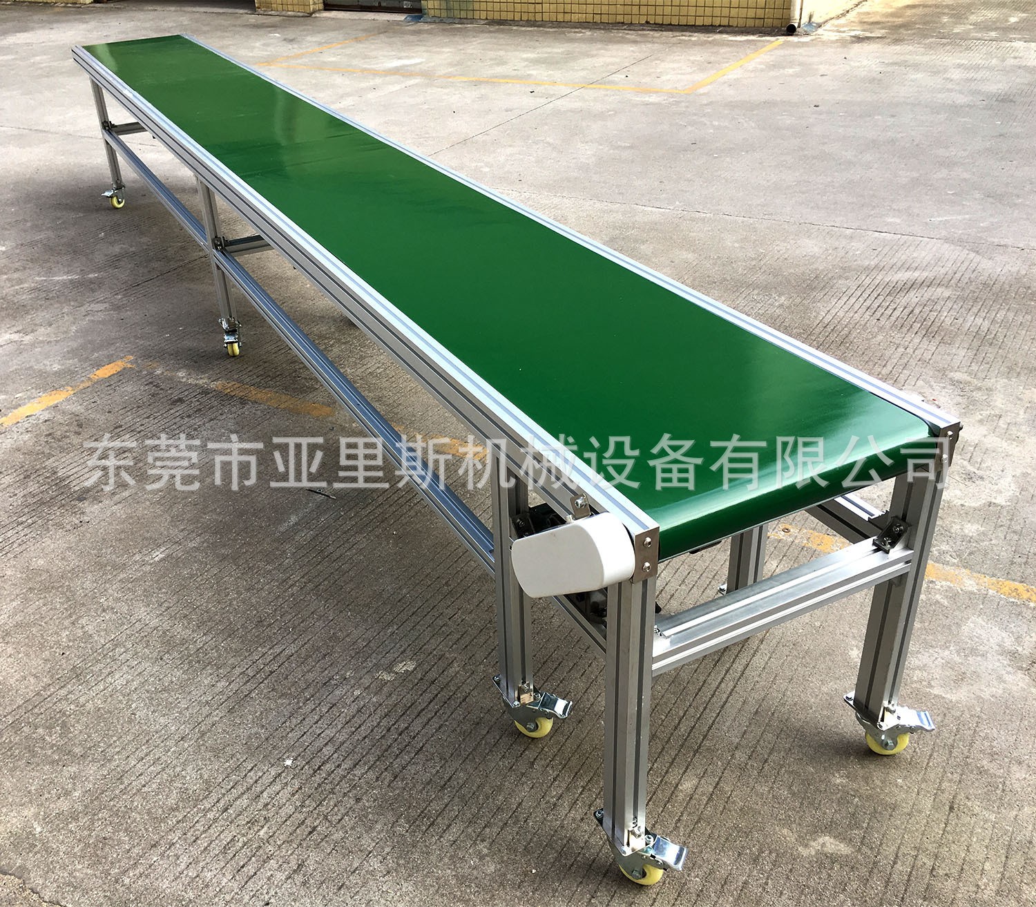 自动皮带输送机平面皮带输送机 快递分拣线皮带线仓库输送机厂家图5