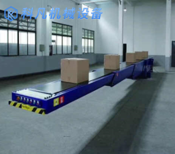 伸缩皮带输送机 装卸货伸缩机 双层物流快递分拣线伸缩传送带设备图2