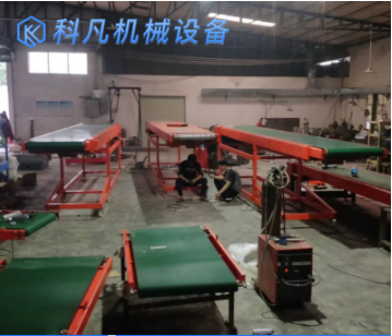 伸缩皮带输送机 装卸货伸缩机 双层物流快递分拣线伸缩传送带设备图4