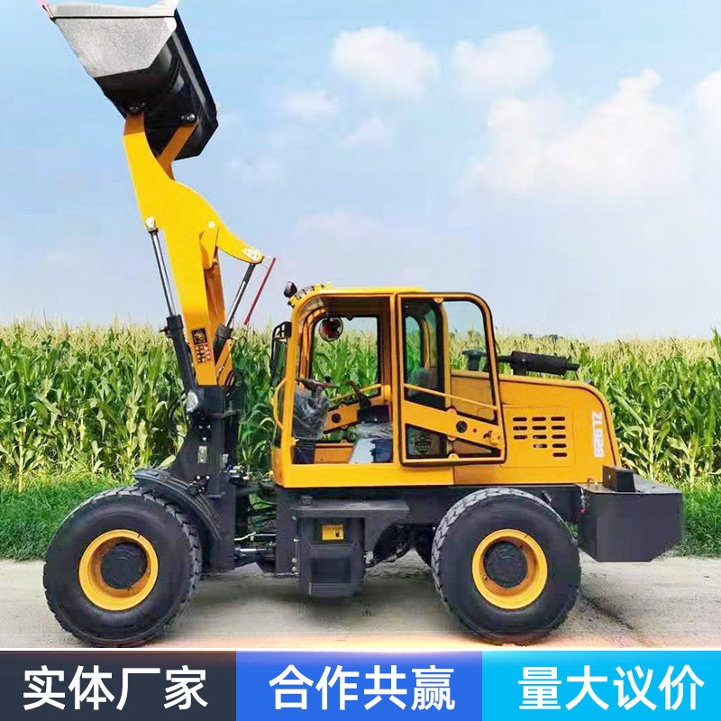 928型装载机抓木机畜牧养殖铲粪清圈用装载机煤炭挖掘装载机图2