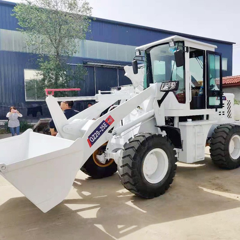 现货批发两头忙装载机回转式装卸装载机可定 制多款式铲挖一体机图2