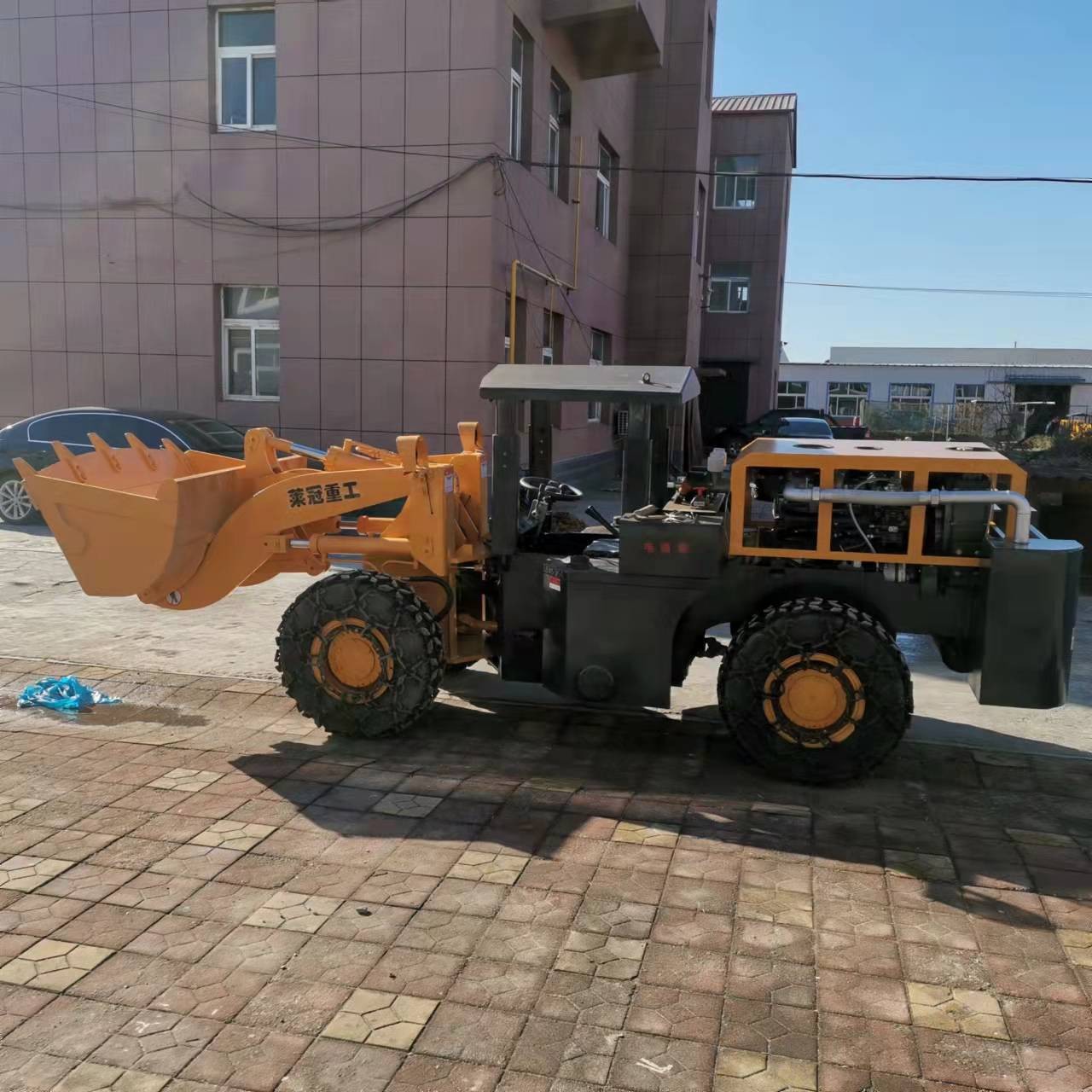 加工定制窄体1.4米矿山井下装载机微型小铲车20井下挖掘式装载机图4