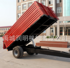 新品农用运输农用拖拉机拖车7CX-5 现货供应自卸拖车图2