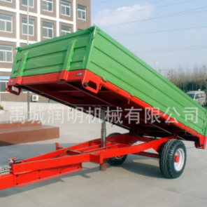 新品农用运输农用拖拉机拖车7CX-5 现货供应自卸拖车图3