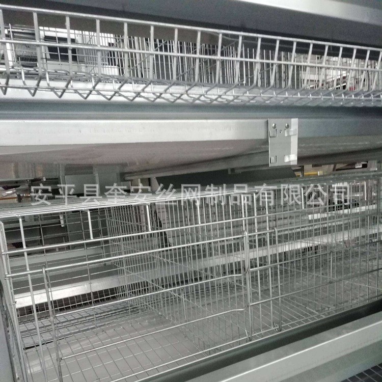 小层叠蛋鸡养殖笼 立体式阶梯式蛋鸡笼 养殖场三层四层设备育雏笼图2