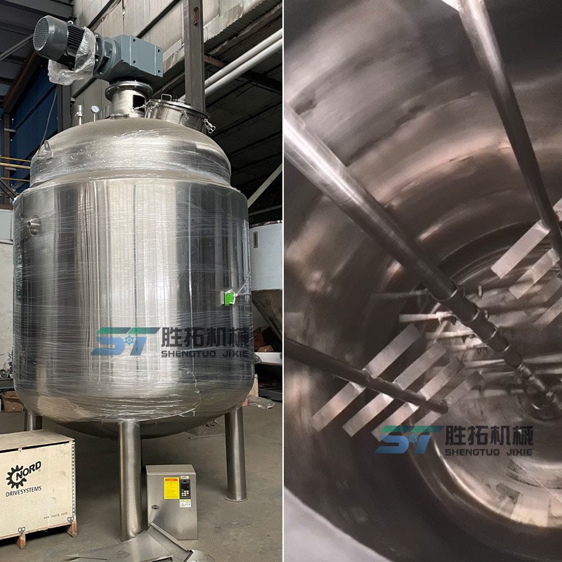果蔬饮料酵素发酵罐不锈钢加热搅拌罐液体水溶肥微生物菌液发酵罐图2