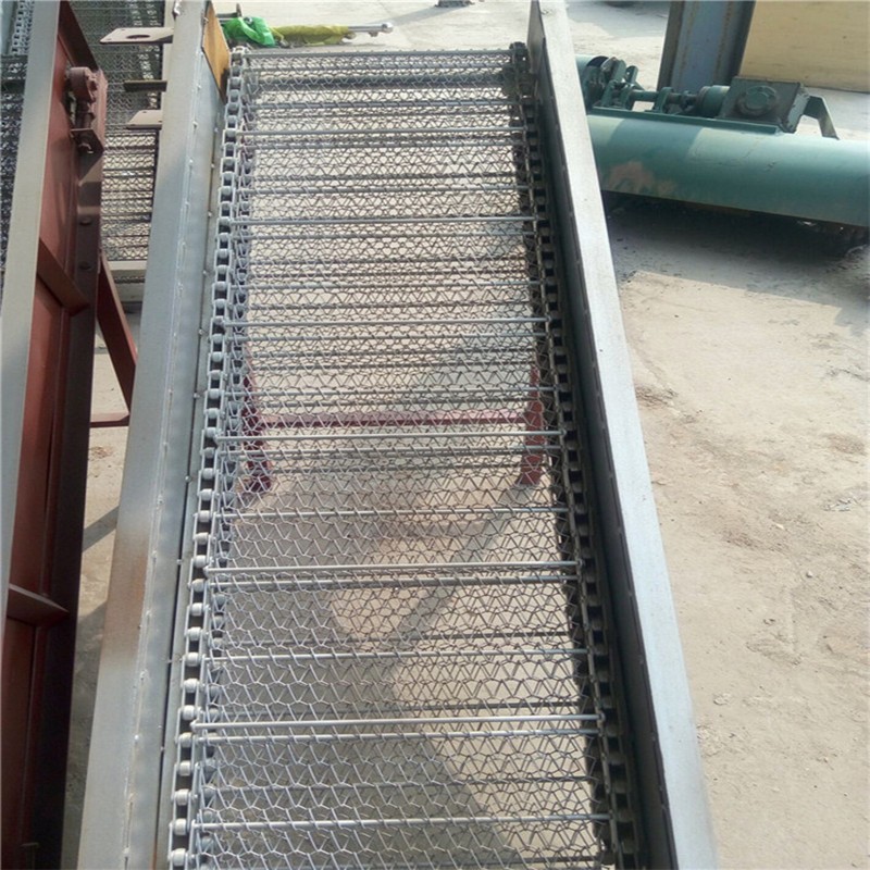 定制食品果蔬清洗麻花烘烤螺旋网带流水线设备不锈钢网链输送机图5