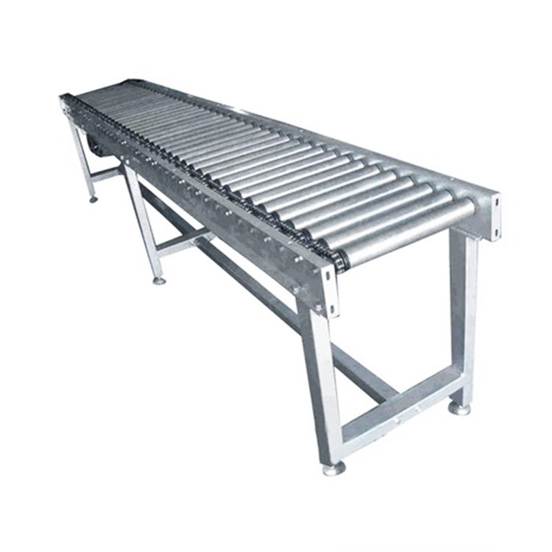 批发动力滚筒输送线 304不锈钢镀锌滚筒输送机 自动环形传送线图4