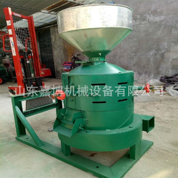 谷子脱皮碾米机 杂粮碾米机 广州 出口型 小麦去皮磨粉机柴油机带图2