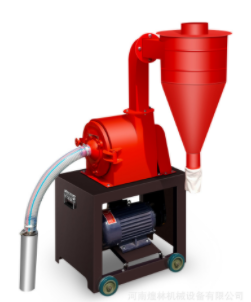 自吸式玉米粉碎机小型家用饲料粉碎机两相三相电全自动万能磨粉机图5